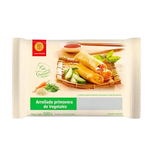 Arrolladitos primavera de verduras Fu Bao x 12 uds