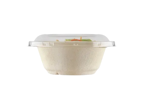 Bowl cañapack 900cc x 600 uds (tapa por separado)