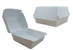 Clamshell grande blanco x 130 uds