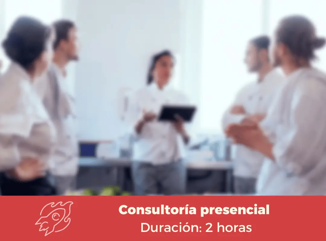 Consultoria Chef (Presencial) x 2 horas