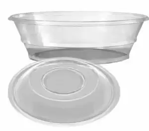Ensaladera genoa 400cc con tapa x 100 uds