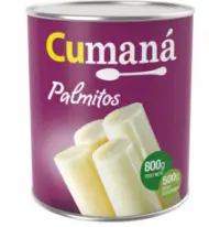 PALMITO ENTERO 800GR CUMANA