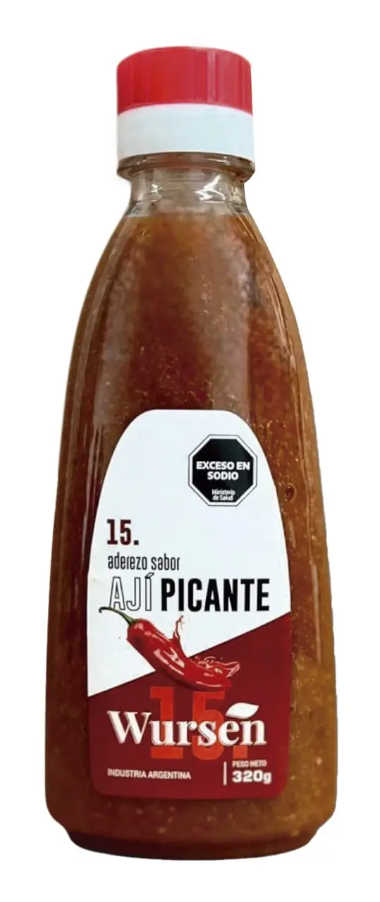 Salsa aji picante (330 cc) x 6 uds