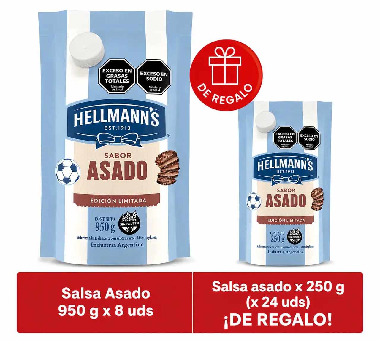 Salsa asado x 950 g (x 8 uds)