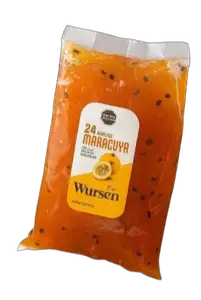 Salsa maracuya con pulpa y semillas x 1 kg