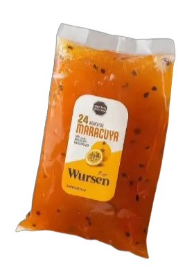 Salsa maracuya con pulpa y semillas x 1 kg
