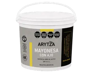 Salsa mayonesa con ajo x 3 kg