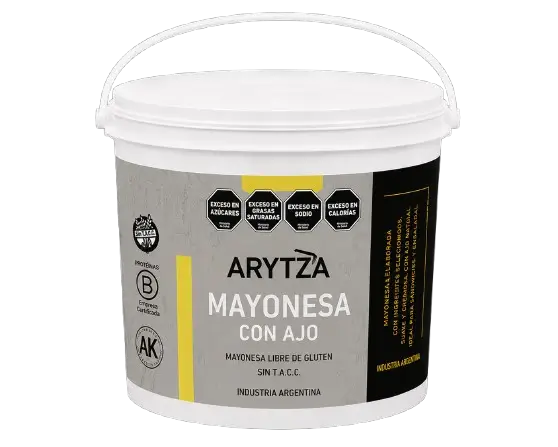 Salsa mayonesa con ajo x 3 kg