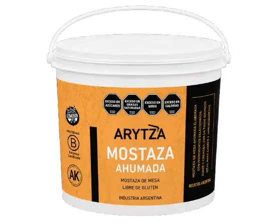 Salsa mostaza ahumada x 4,5 kg