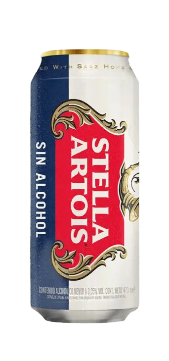Stella Artois 0% 473cc x 24 uds