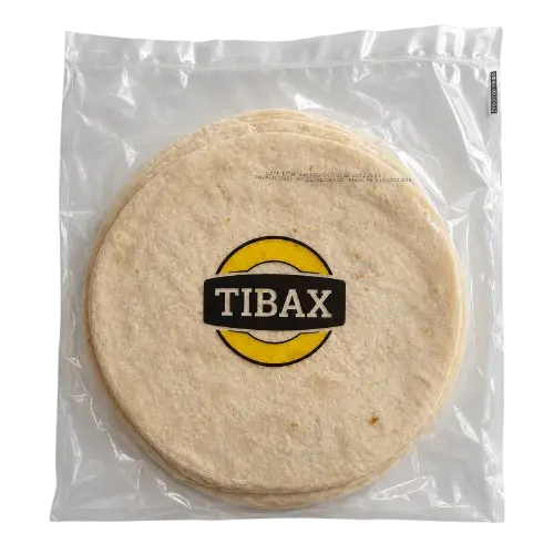 Tortilla Tibax 25 cm x 72 uds